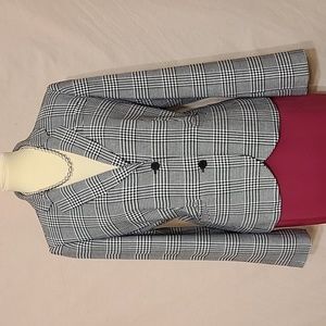 Calvin Klein Houndstooth Classic Blazer